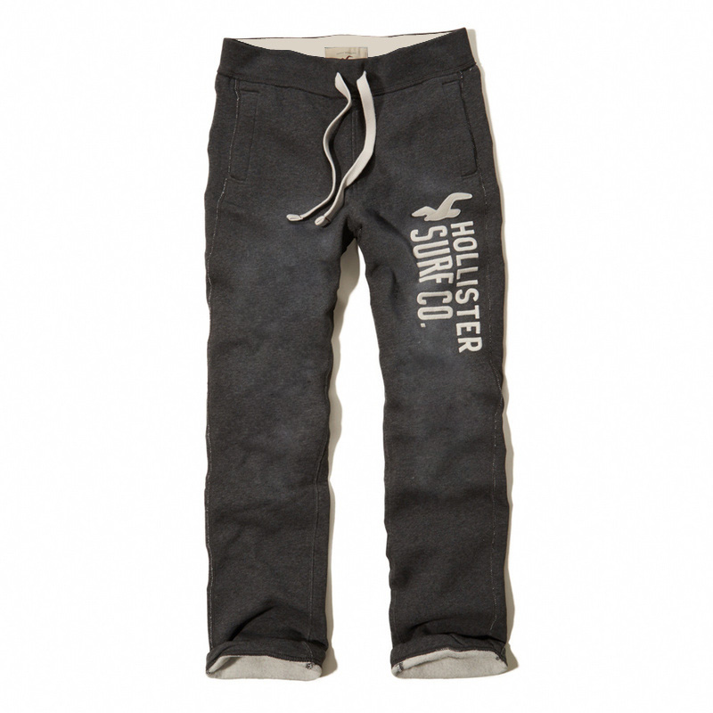 Hollister Hombres Vellón Basculador Pantalones HCO3696
